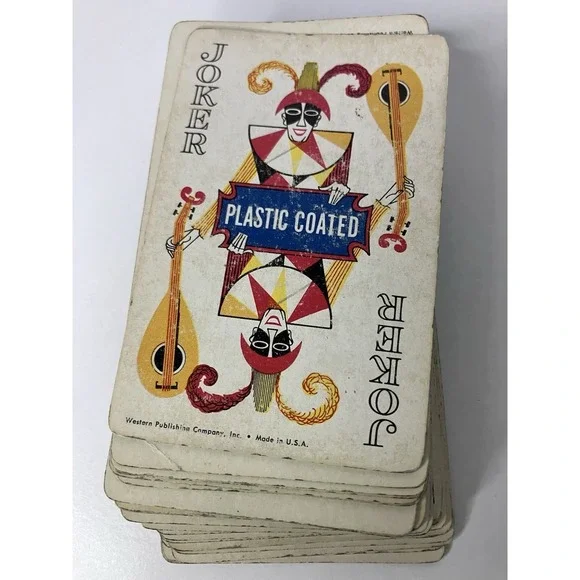 VTG New Orleans Scene Horse Drawn Carriage Playing Cards Western Publishing Co - Picture 3 of 7